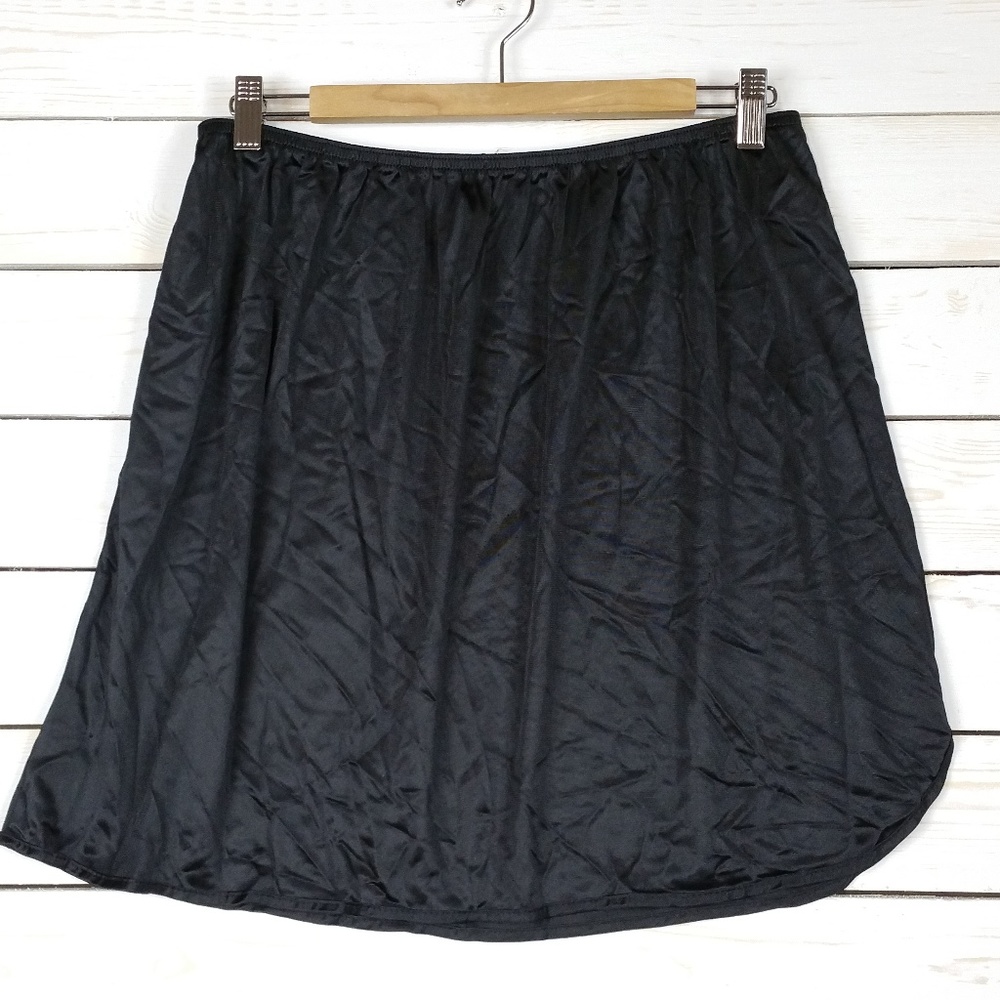 Lane Bryant Intimants Black Short Half Slip